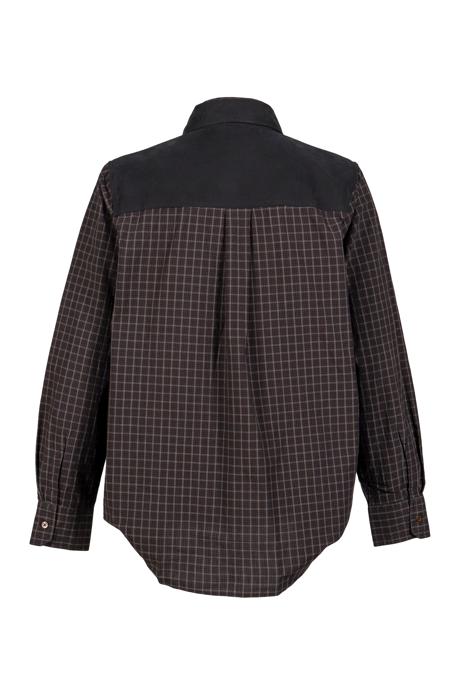 DOUBLE BORROWED SHIRT / BRW BLK