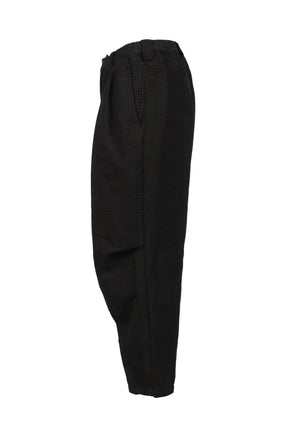 DOT CORD BALLOON PANTS / BLACK 