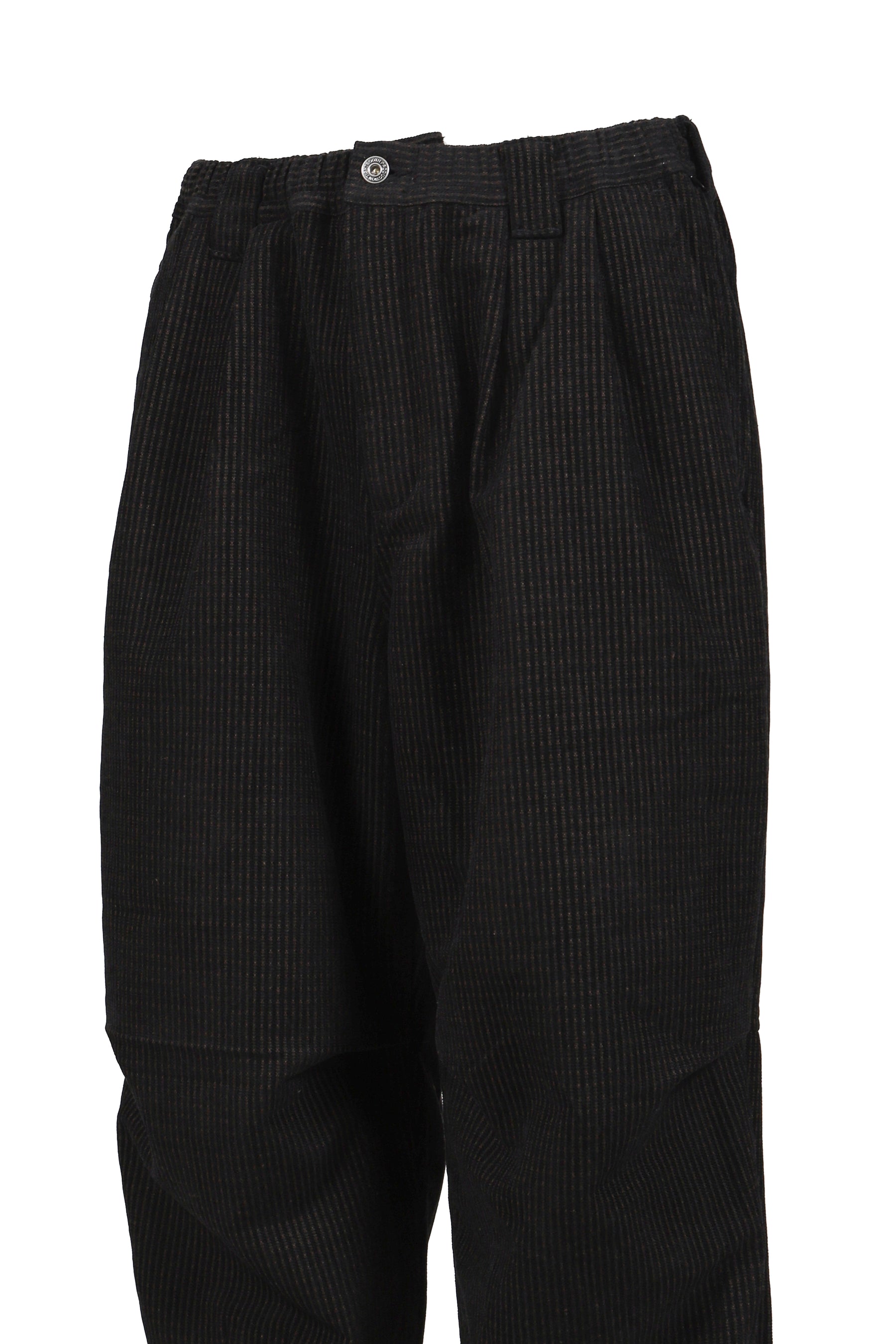 DOT CORD BALLOON PANTS / BLACK 
