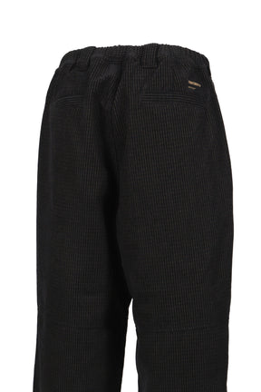 DOT CORD BALLOON PANTS / BLACK 