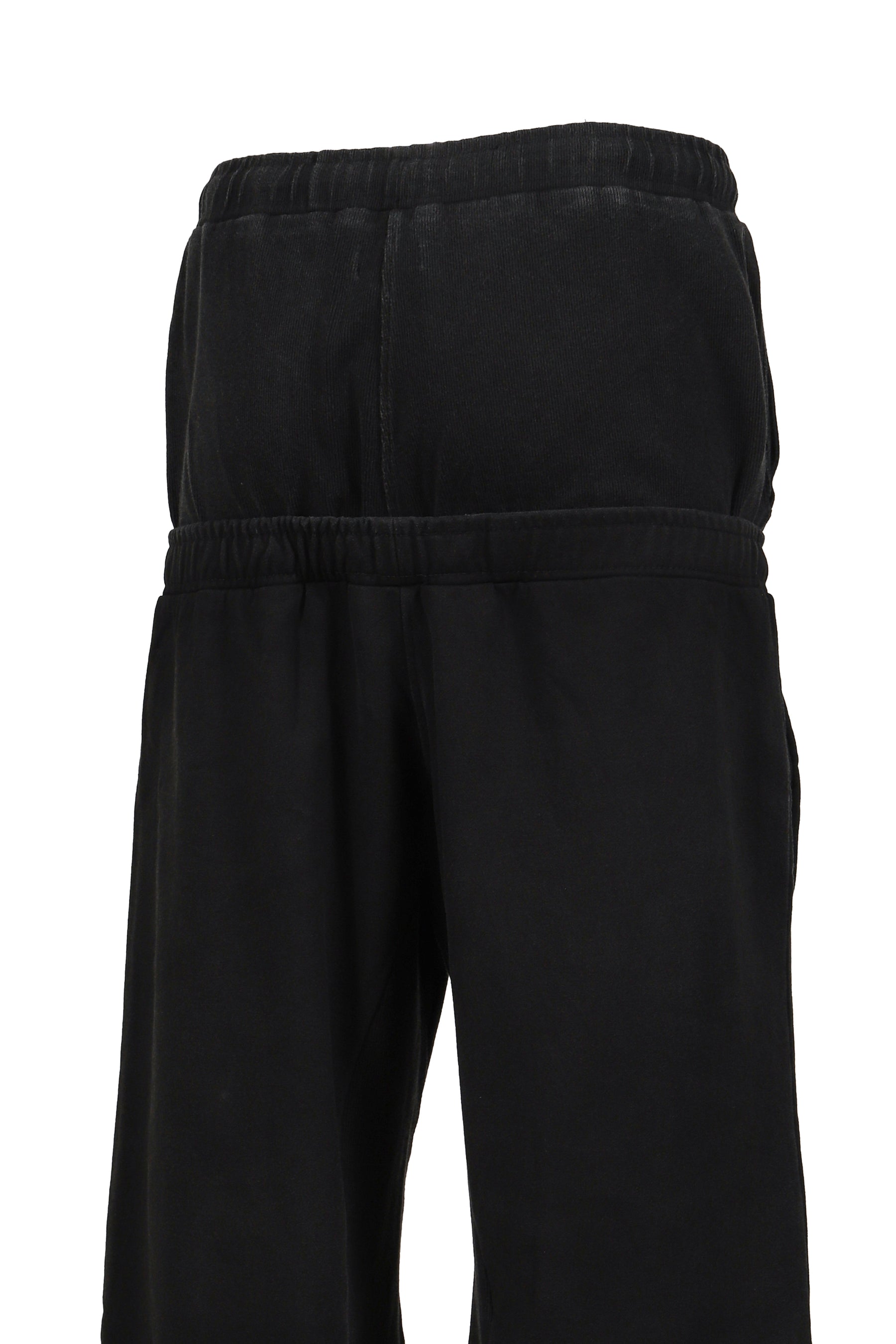 DOUBLE SWEAT PANTS (EXCLUSIVE) / WASHED BLK 