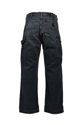 PAINT PANTS / WASHED BLK