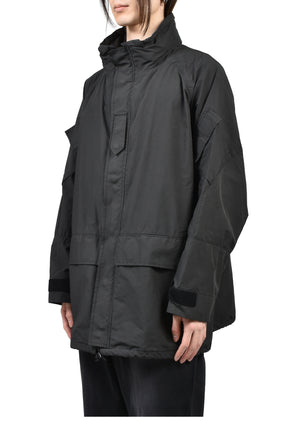 WEATHER MILITARY JACKET / LINER NYLON ZU CONNECTION / BLK