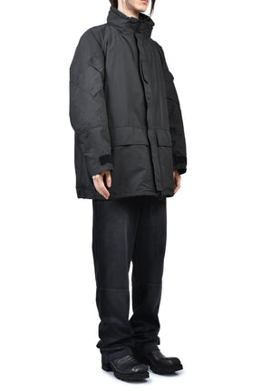 WEATHER MILITARY JACKET / LINER NYLON ZU CONNECTION / BLK