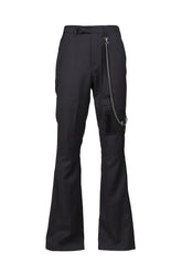 BOOTCUT WALLET TROUSER / BLACK 