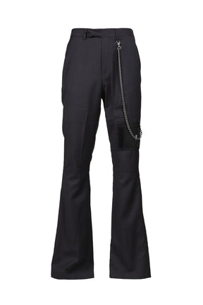 BOOTCUT WALLET TROUSER / BLACK 