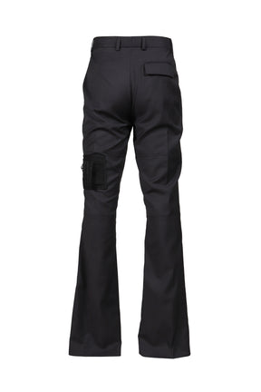 BOOTCUT WALLET TROUSER / BLACK 