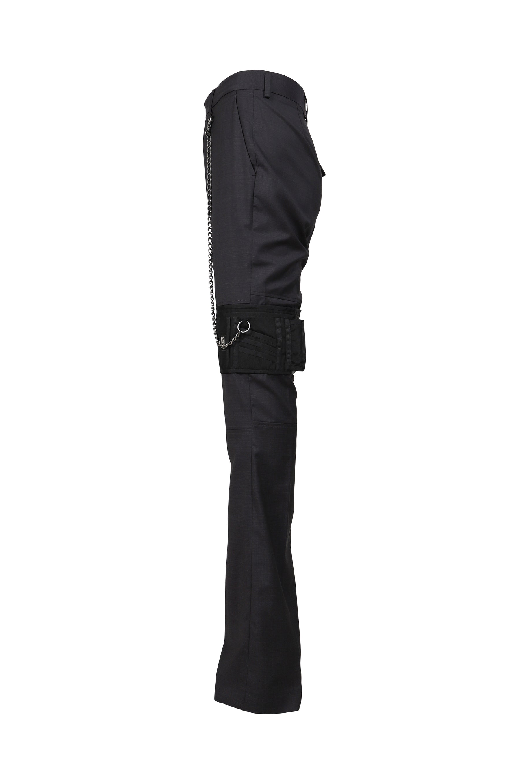 BOOTCUT WALLET TROUSER / BLACK 