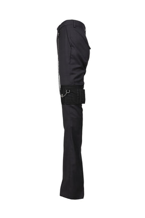 BOOTCUT WALLET TROUSER / BLACK 