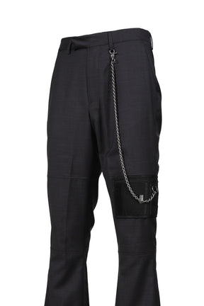 BOOTCUT WALLET TROUSER / BLACK 