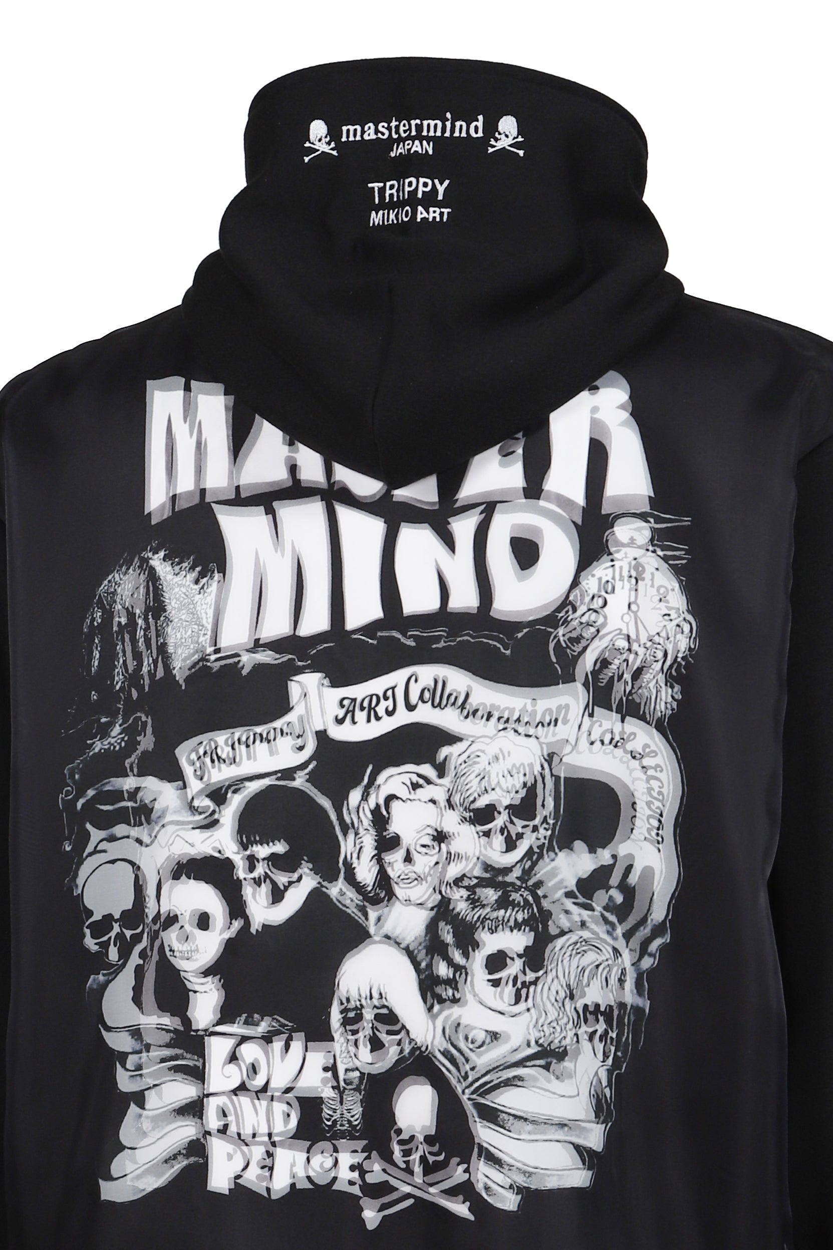 ZIP PARKA ROCK STARS / BLK