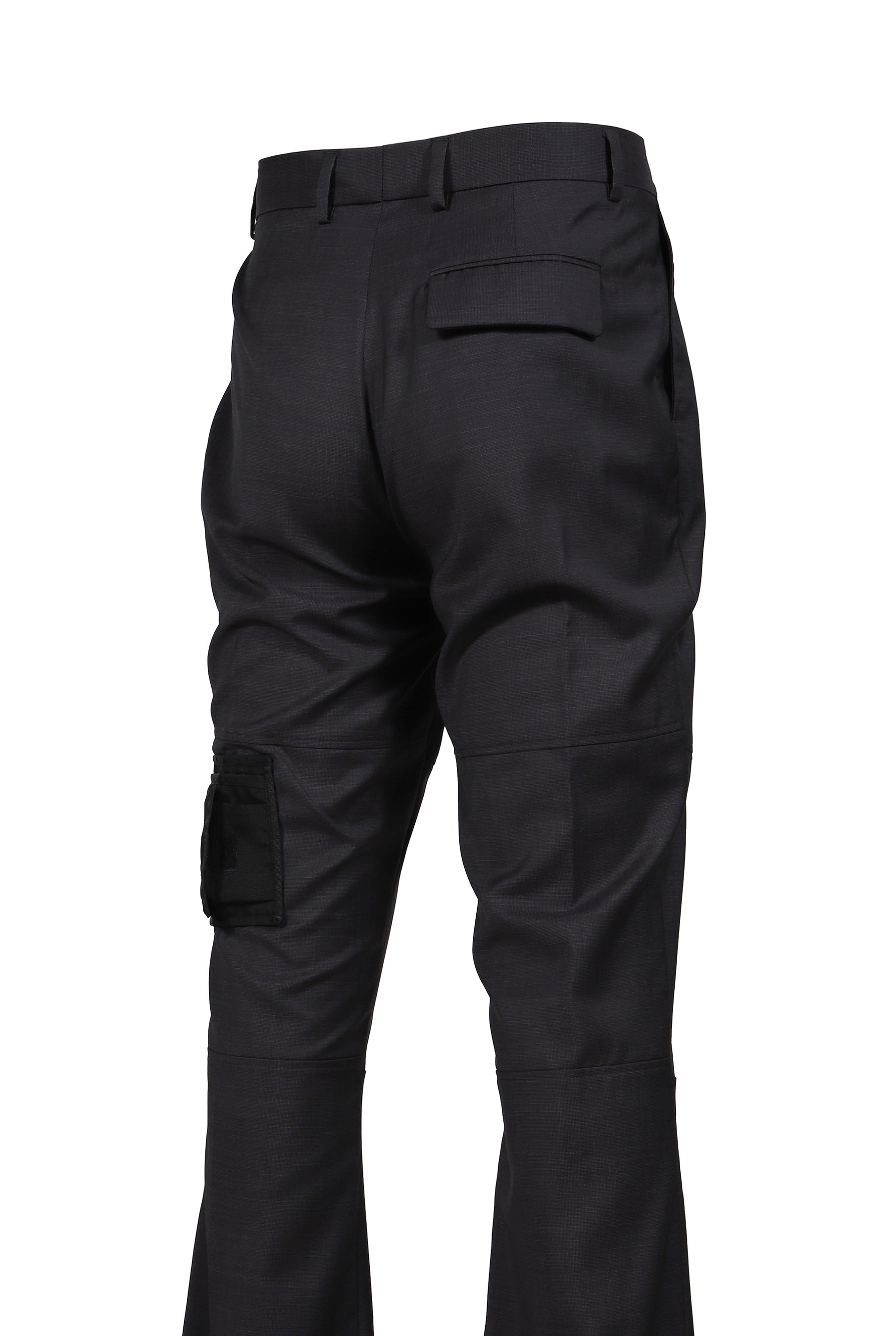 BOOTCUT WALLET TROUSER / BLACK 