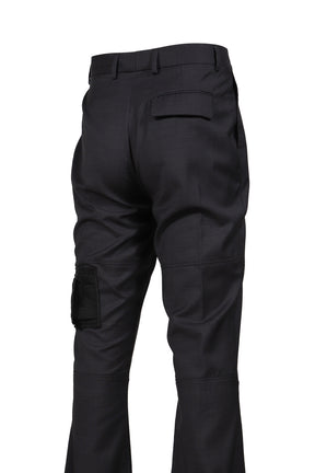 BOOTCUT WALLET TROUSER / BLACK 