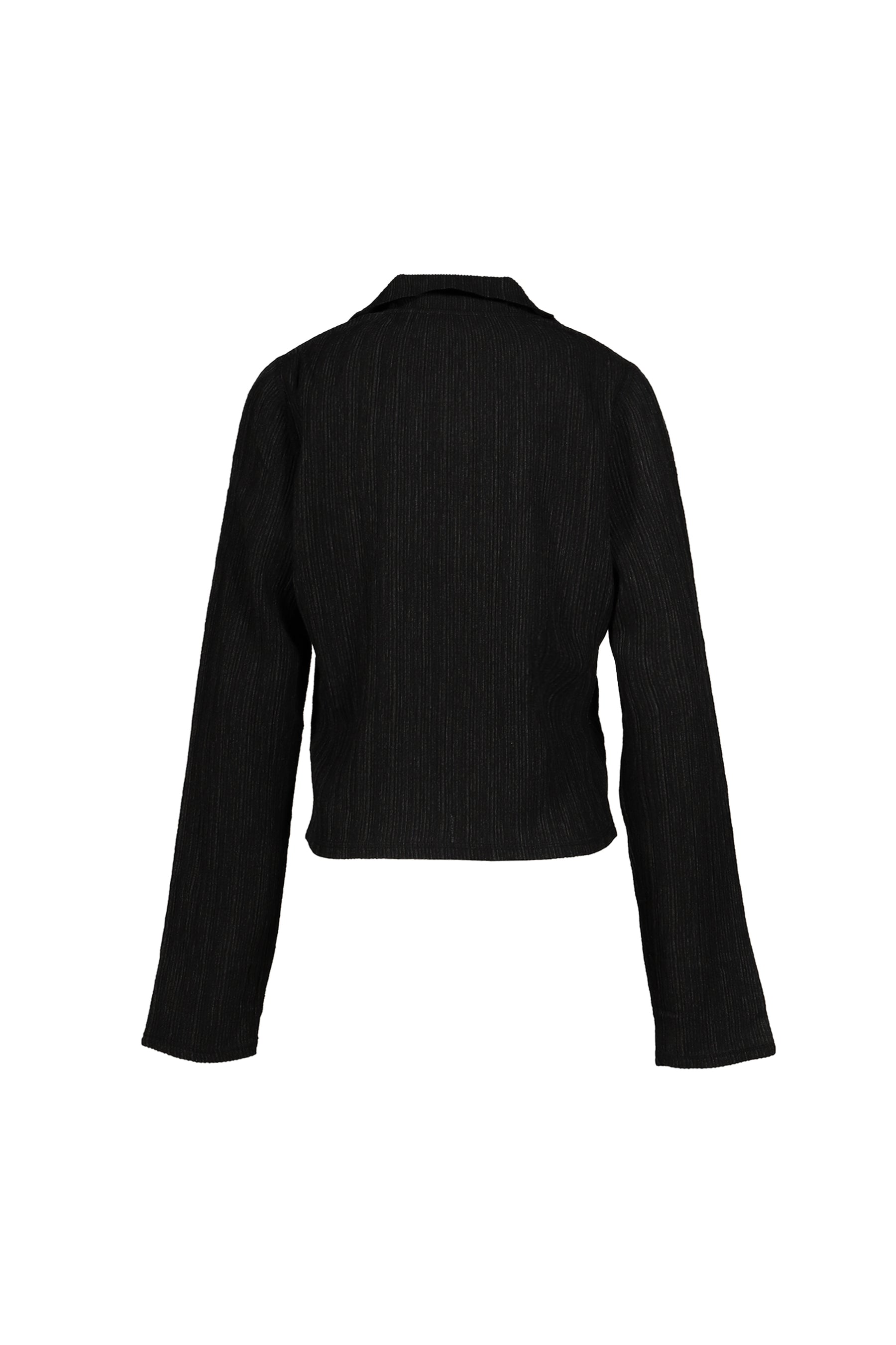 SLIM ZIP LONGSLEEVE / OBSIDIAN DEPTH