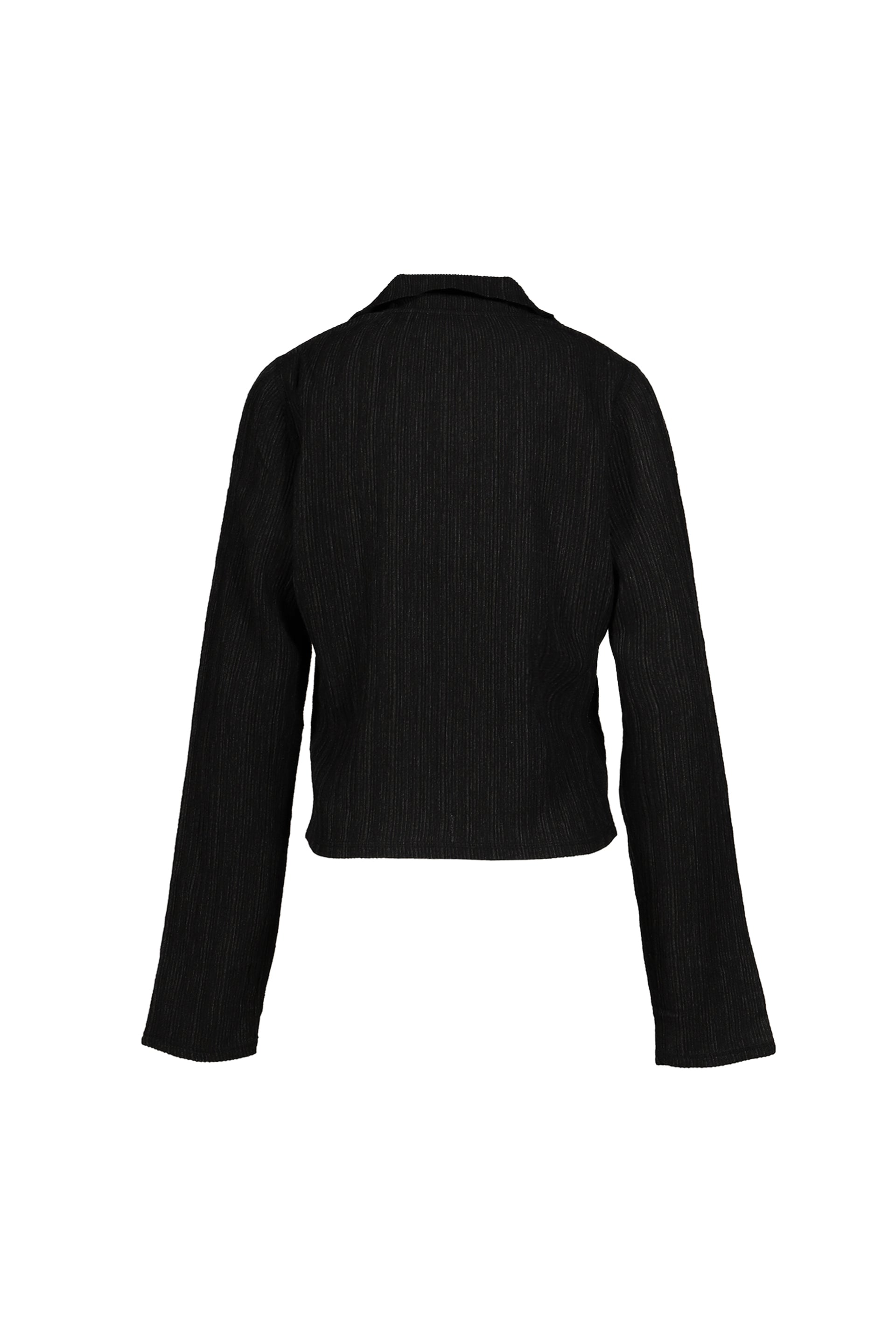 SLIM ZIP LONGSLEEVE / OBSIDIAN DEPTH