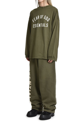 JERSEY LONG SLEEVE TEE / MILITARY