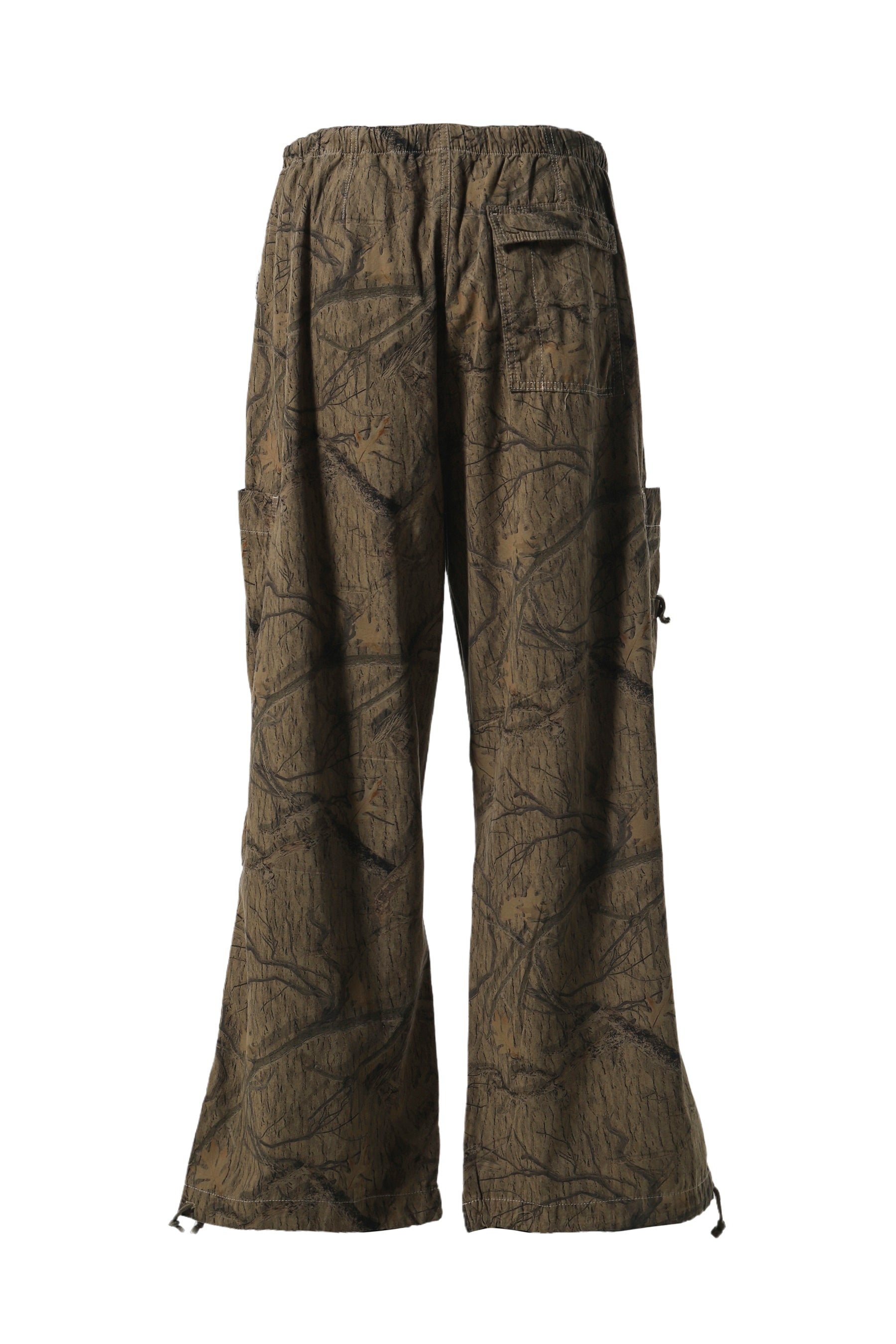 FOREST CAMO PARACHUTE PANTS / CAMO