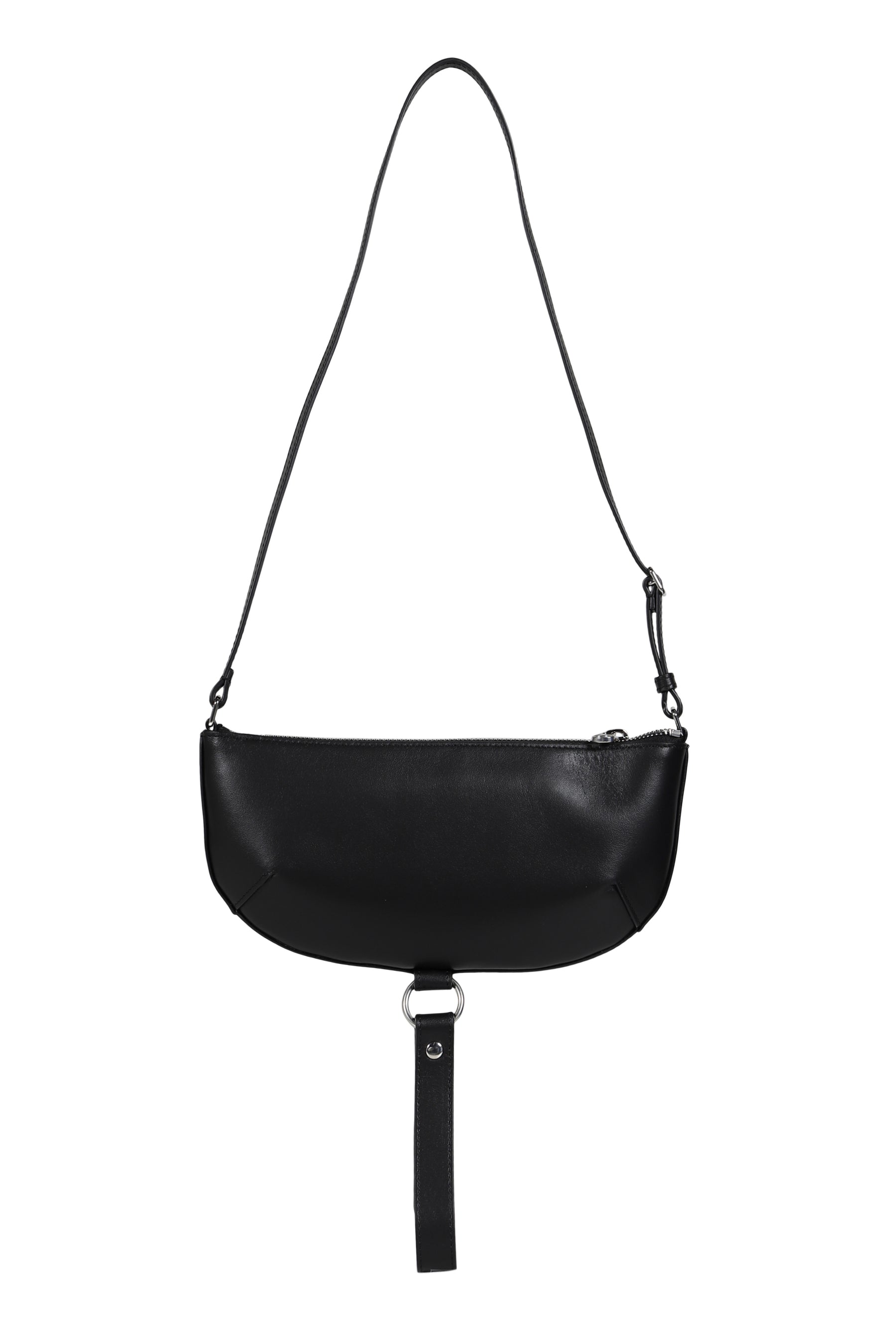 HOLY ECLIPSE LEATHER BAG / BLK