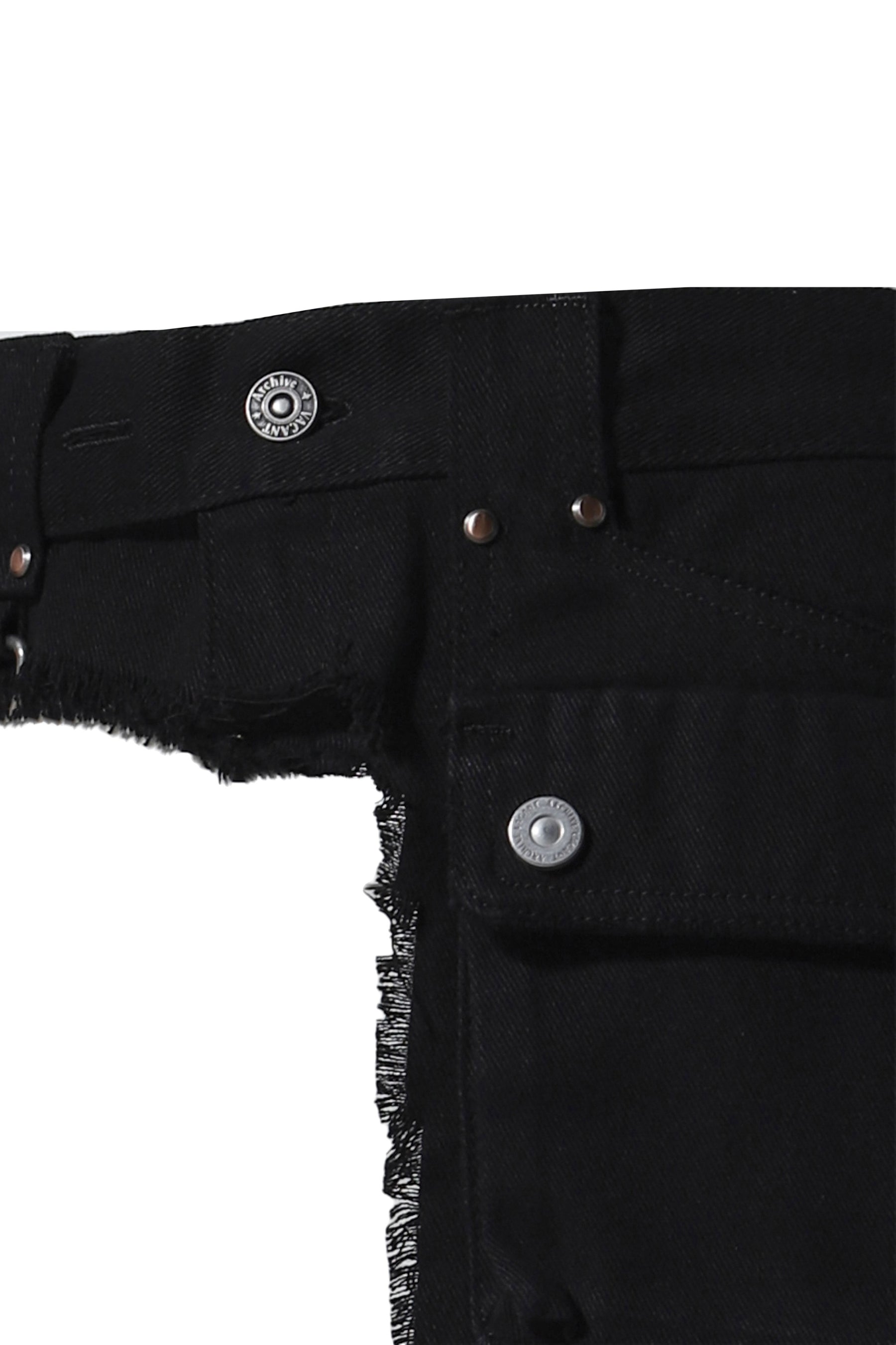 AARON LAYERED POCKET BELT / BLK