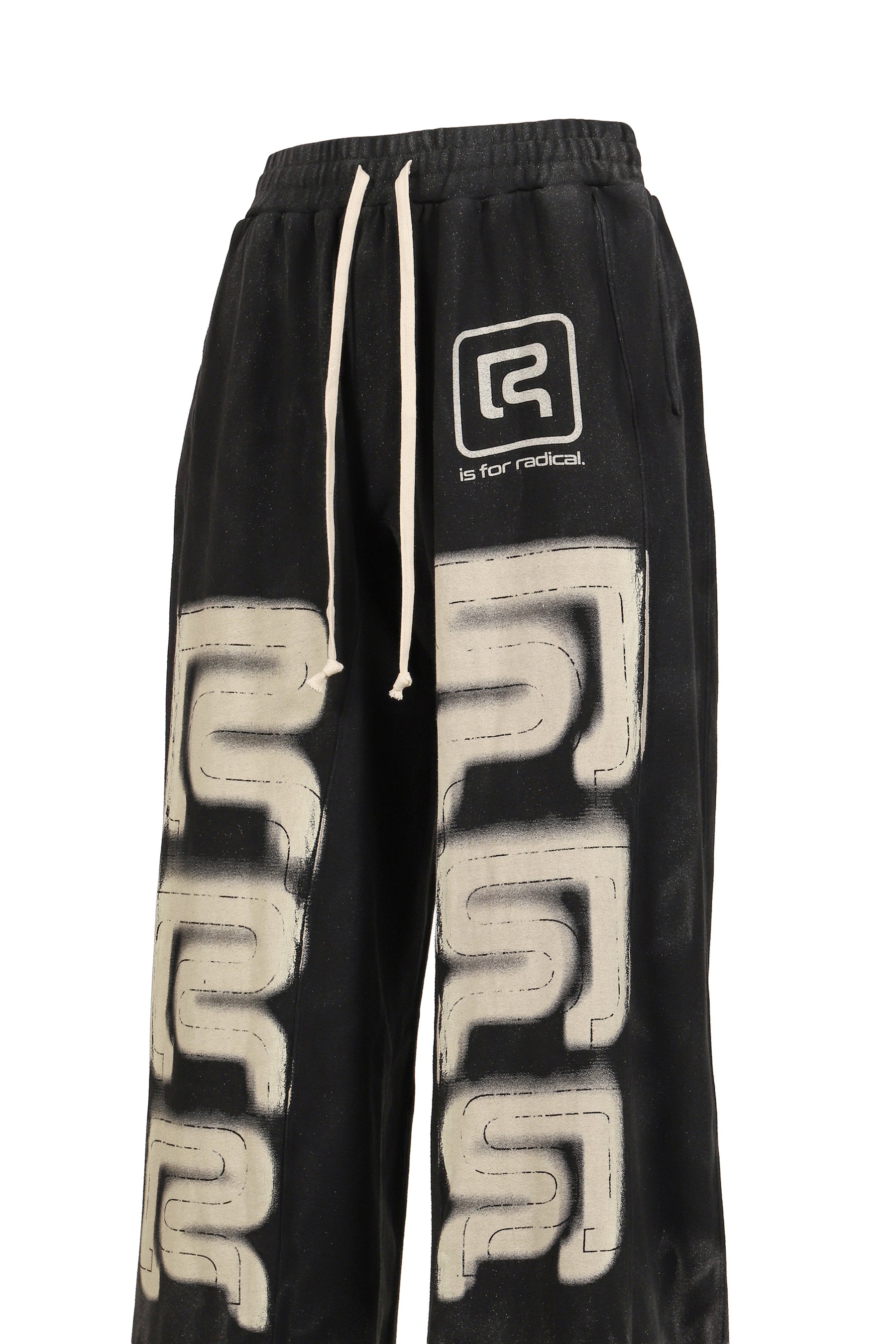 R LOGO FASTER FLIGHT / MECHANIC BLK