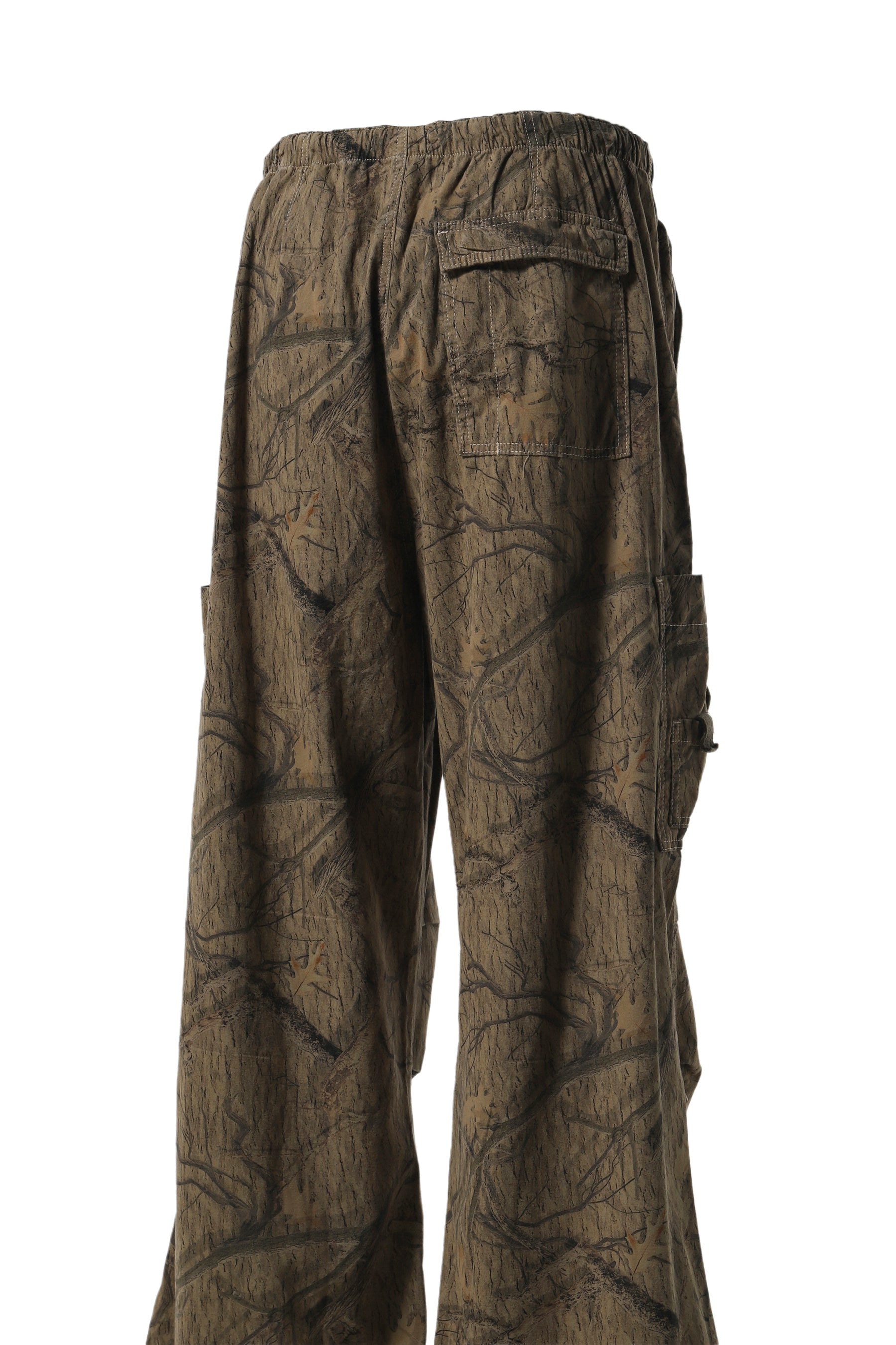 FOREST CAMO PARACHUTE PANTS / CAMO