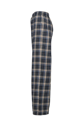 PLAID LOUNGE PANTS WOVEN / BLU