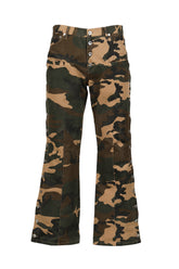 SIDE BUTTON PANTS / CAMO
