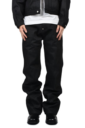 RH STRAIGHT JEAN / RAW BLK