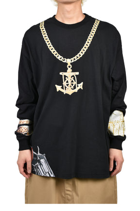 DRIP BLACK LONG SLEEVE / BLK