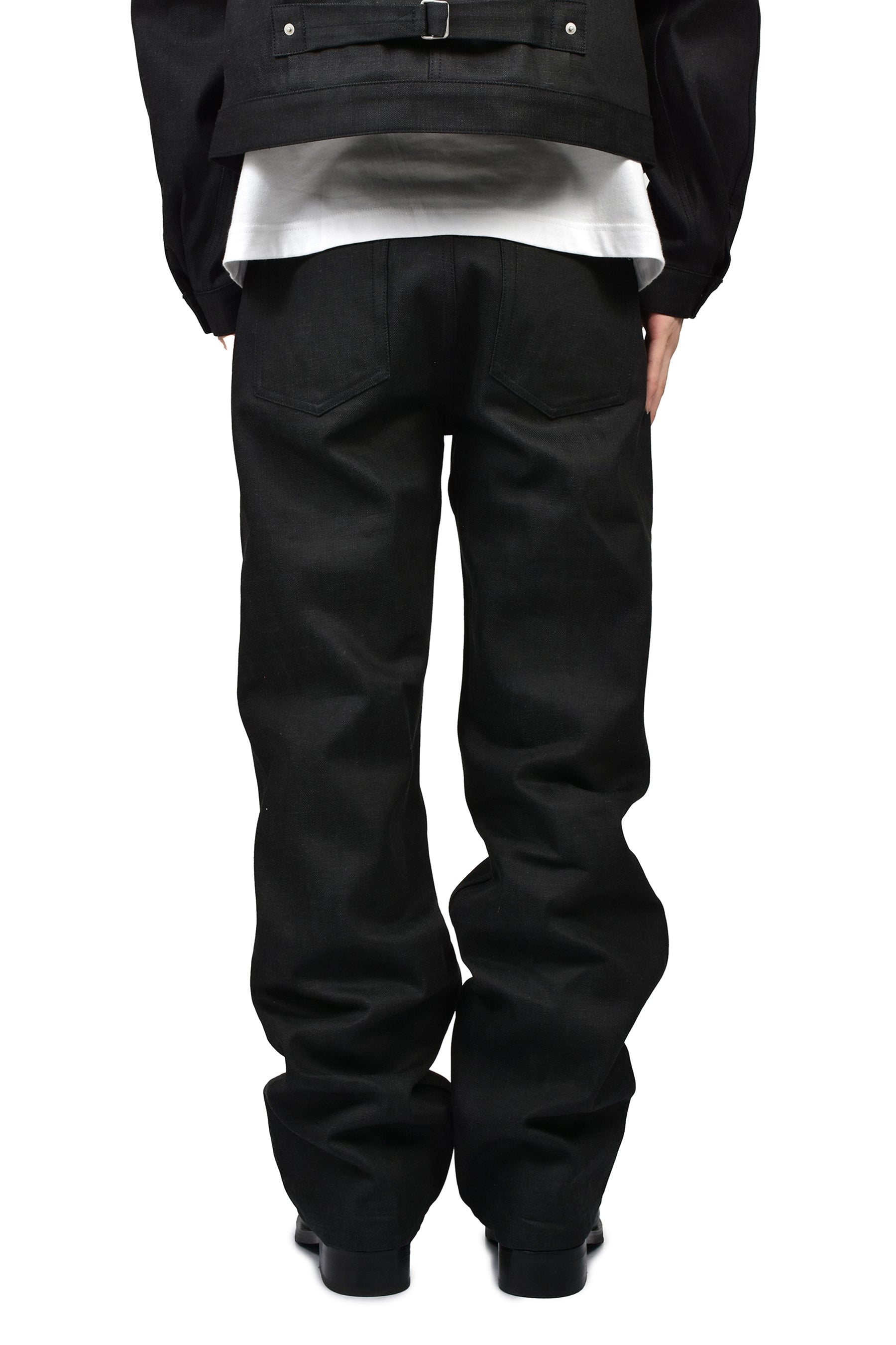 RH STRAIGHT JEAN / RAW BLK