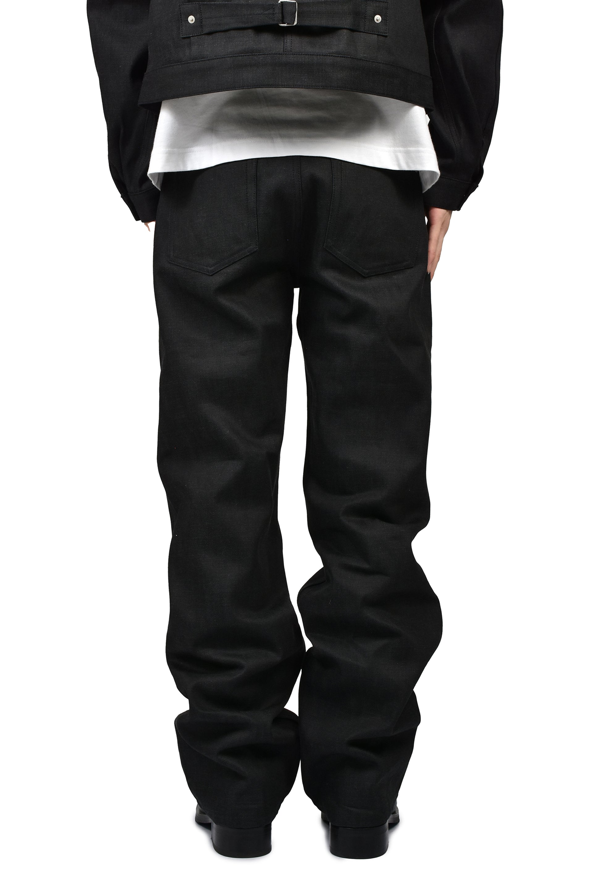 RH STRAIGHT JEAN / RAW BLK