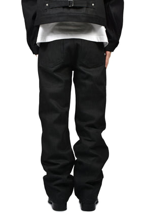 RH STRAIGHT JEAN / RAW BLK