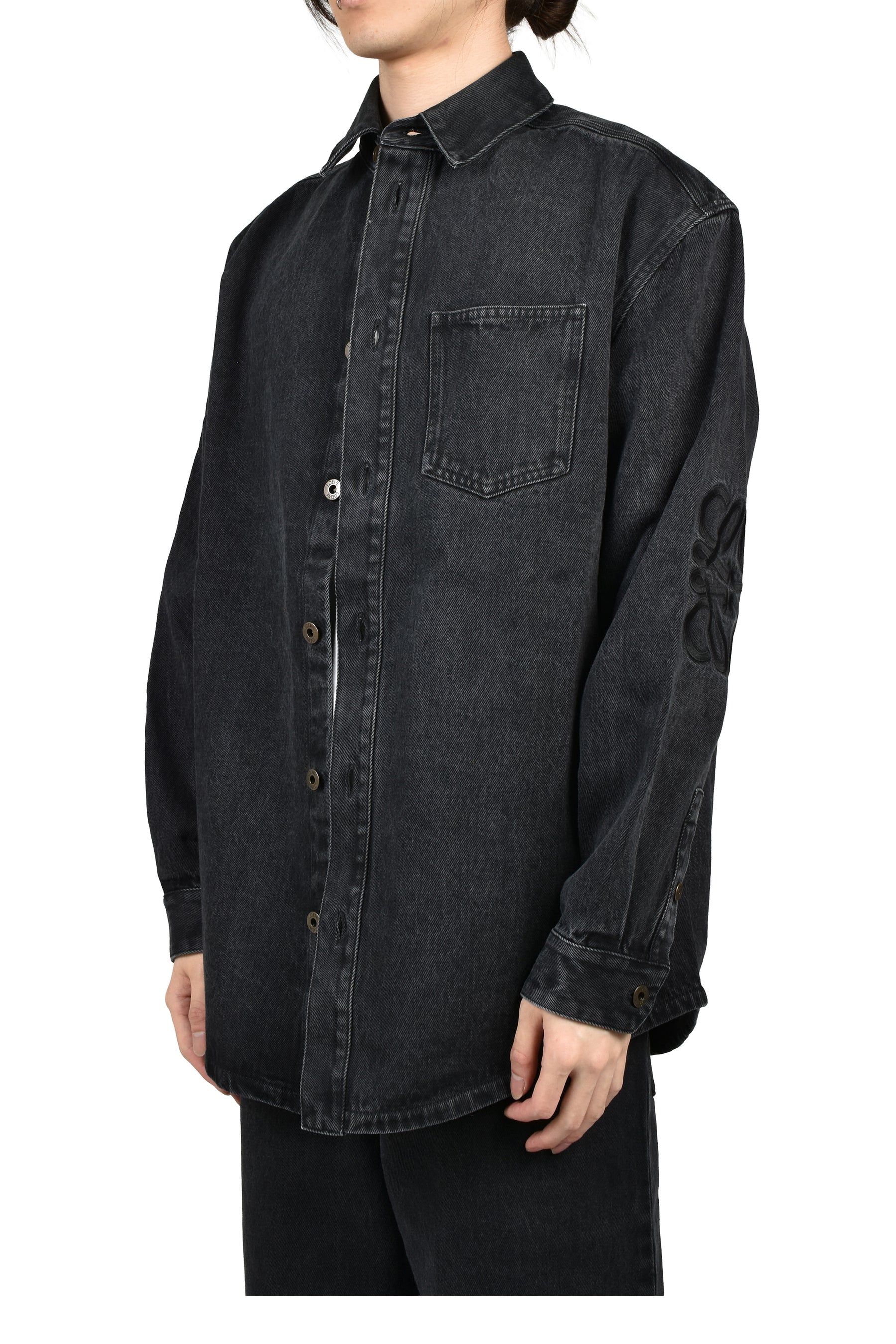 ANAGRAM OVERSHIRT / BLK