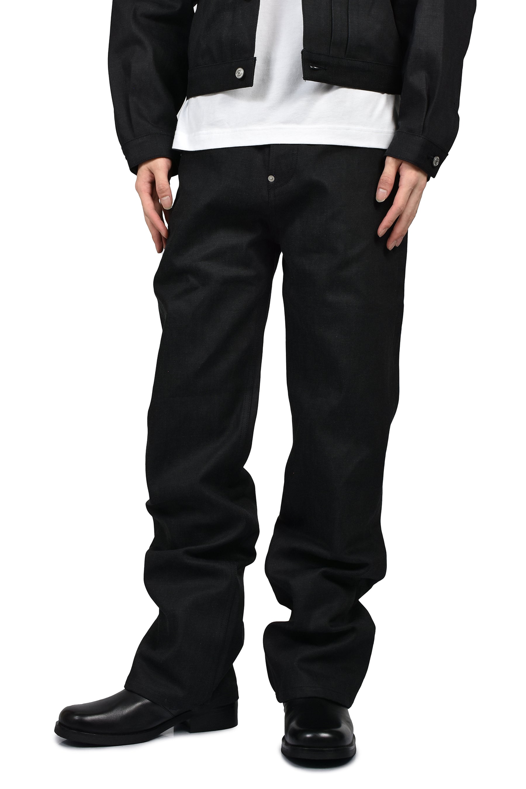 RH STRAIGHT JEAN / RAW BLK