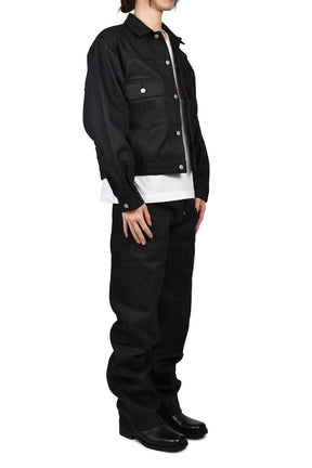 RH STRAIGHT JEAN / RAW BLK