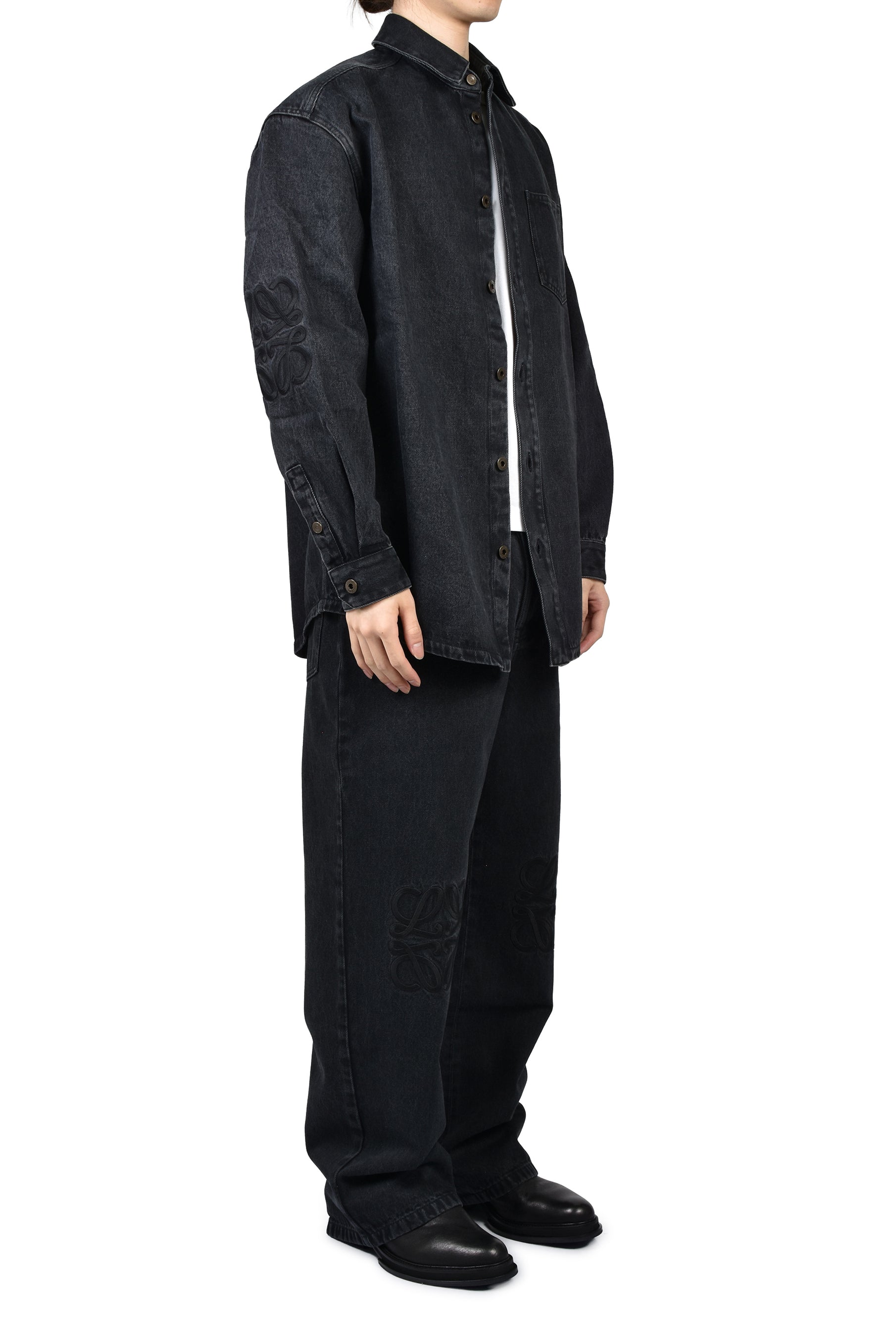 ANAGRAM OVERSHIRT / BLK