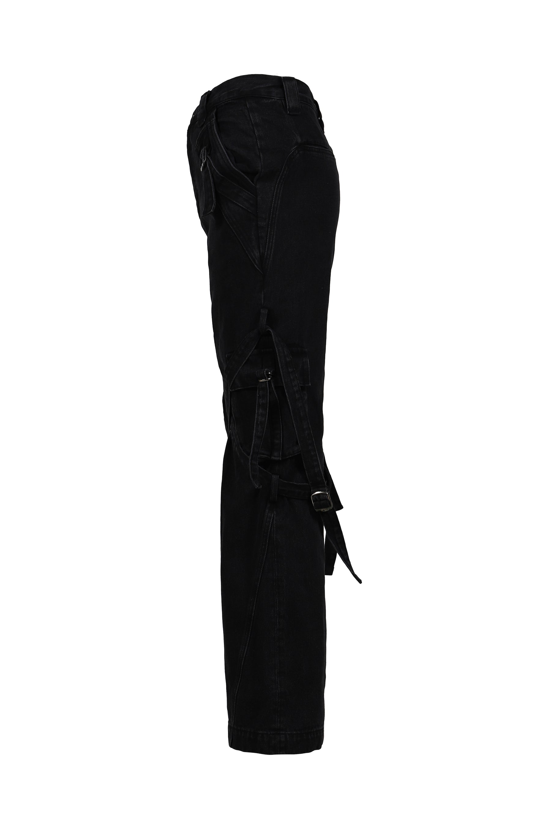 BONDAGE CARGO PANTS 2.0 / BLACK