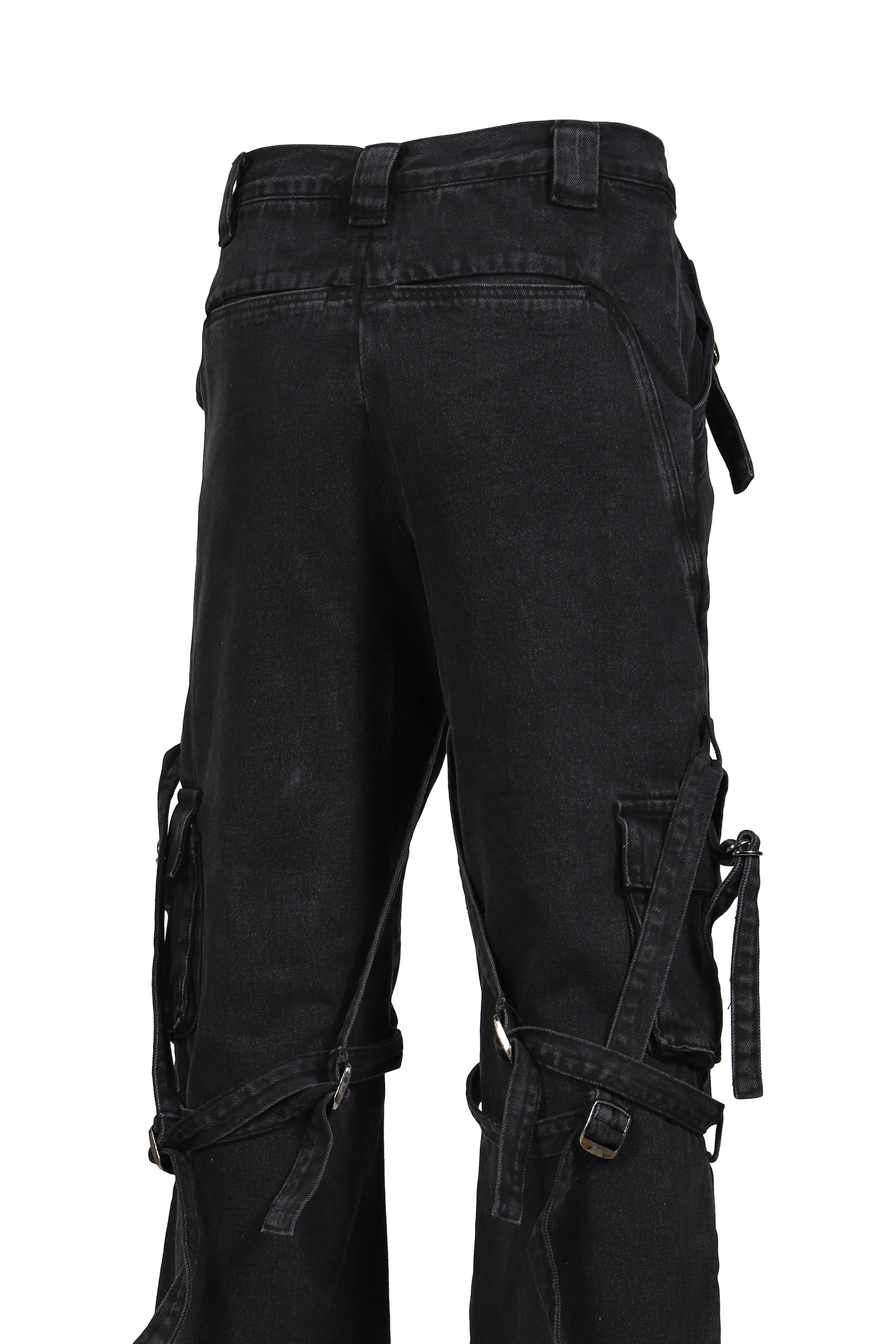 BONDAGE CARGO PANTS 2.0 / BLACK