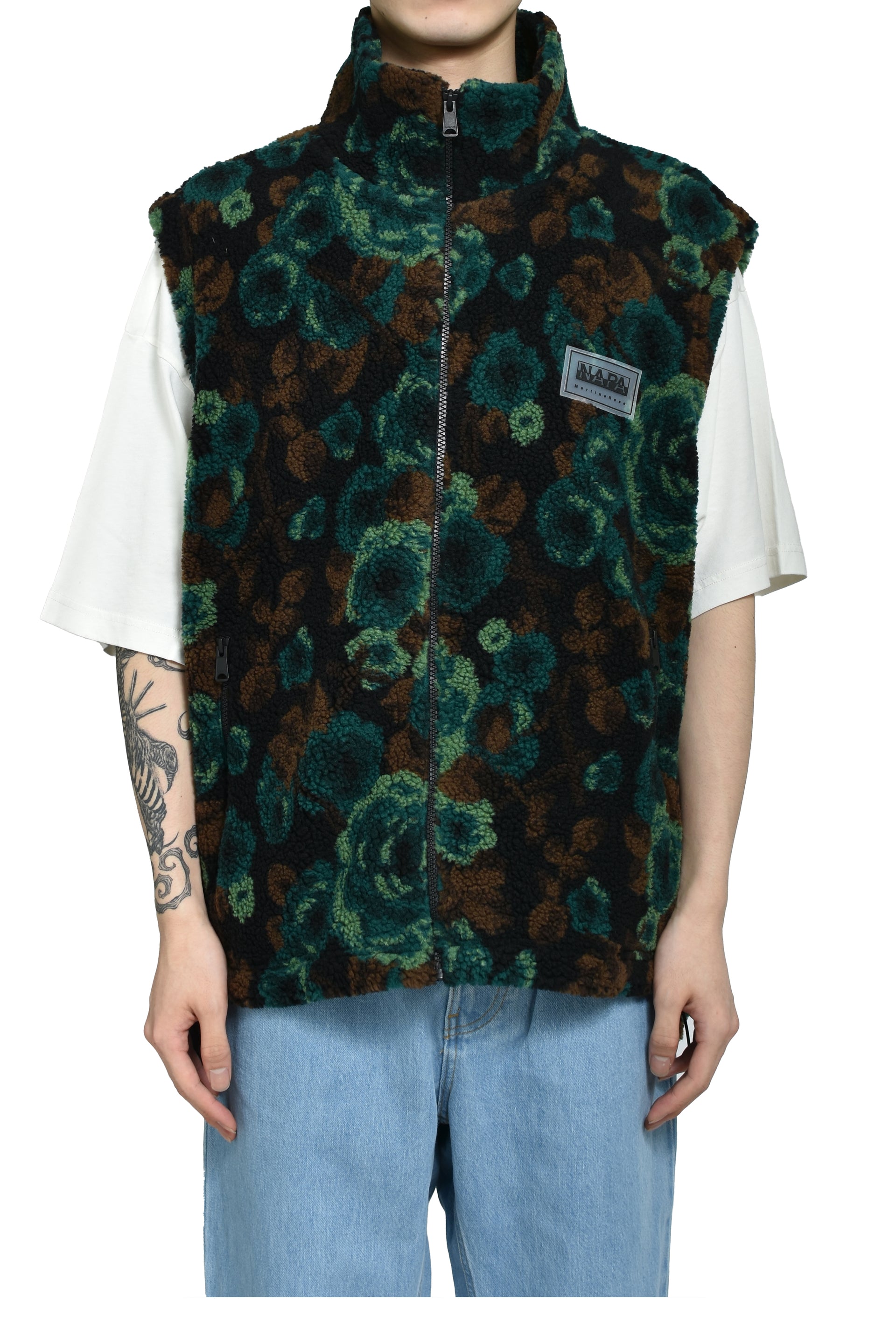 T-EMIN JACQUARD VEST / GRN