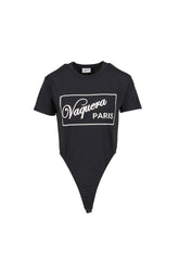 LEOTARD T SHIRT KNIT / BLK