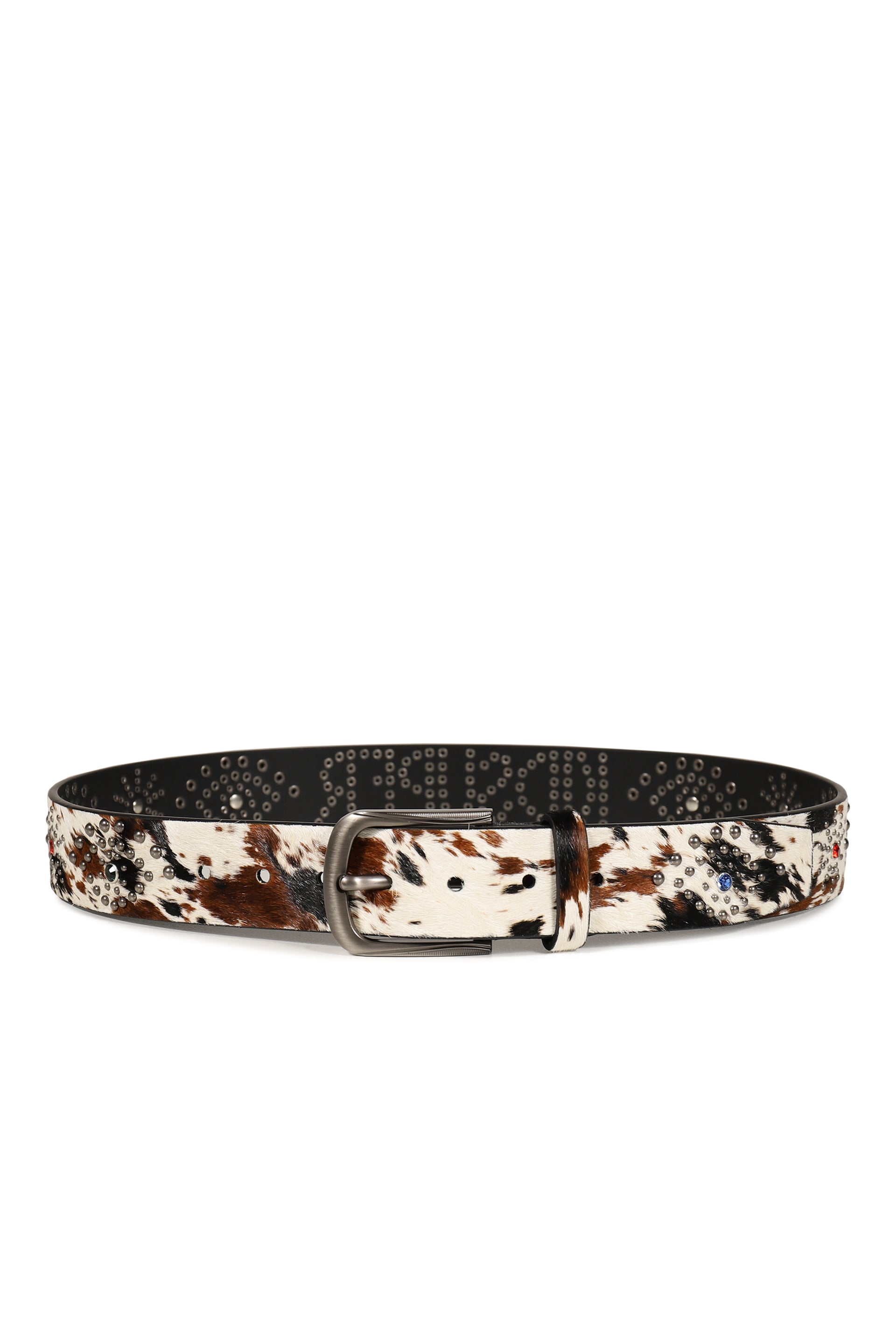 KIDSUPER STUDDED BELT / HORSE HAIR
