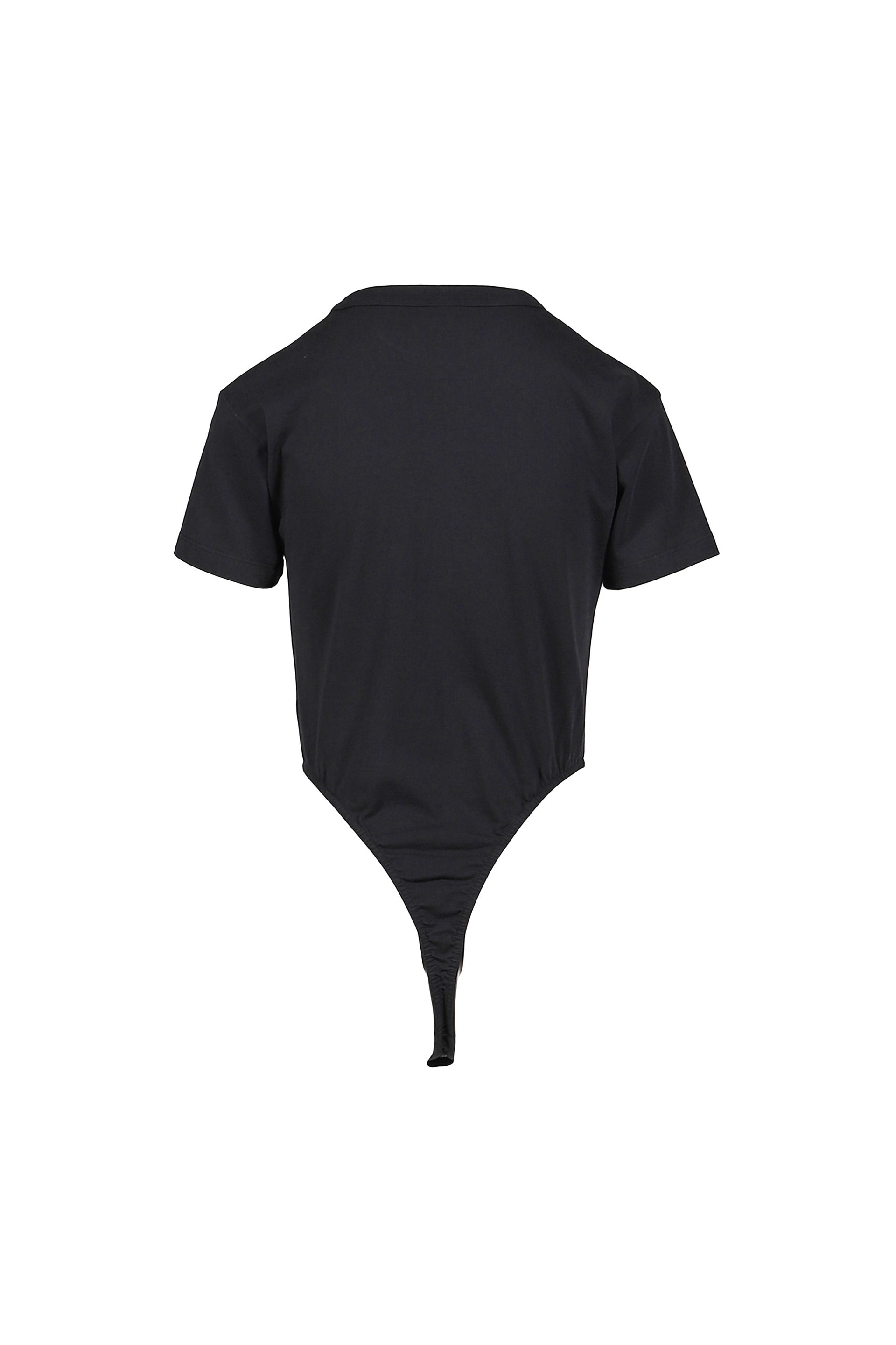 LEOTARD T SHIRT KNIT / BLK