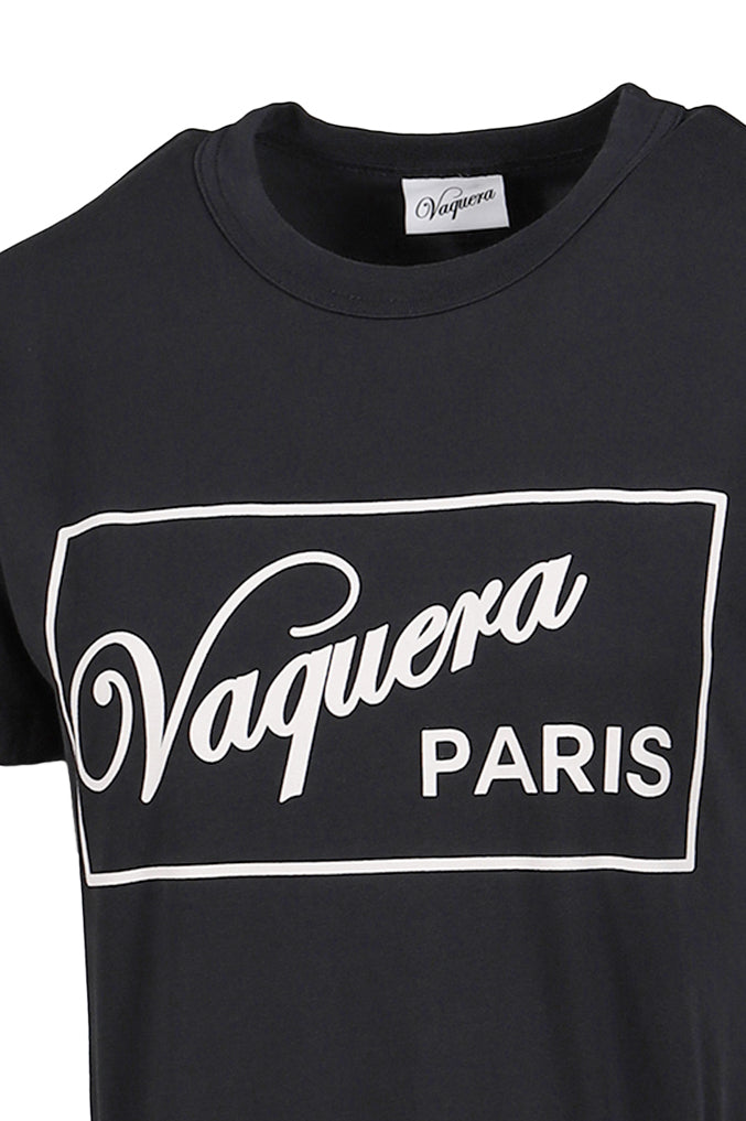 LEOTARD T SHIRT KNIT / BLK