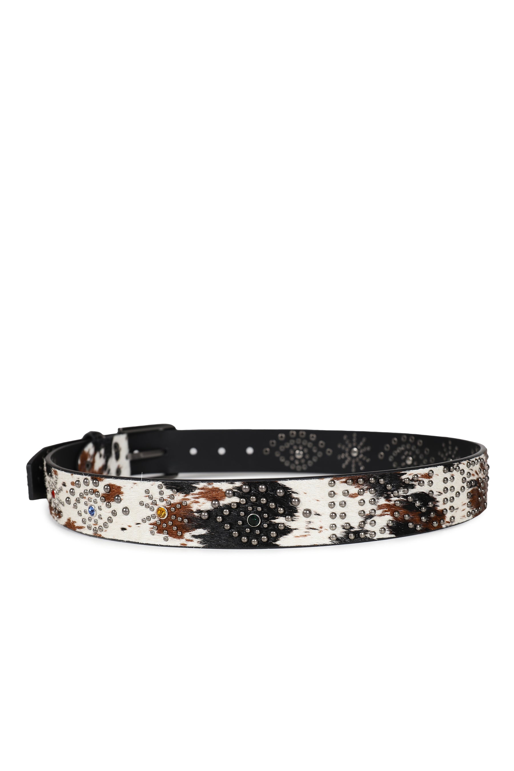 KIDSUPER STUDDED BELT / HORSE HAIR