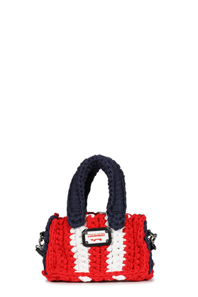 PETITE BUCKET BAG / RED
