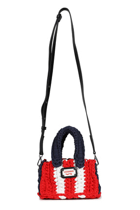 PETITE BUCKET BAG / RED