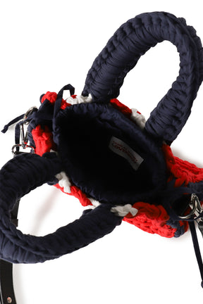 PETITE BUCKET BAG / RED