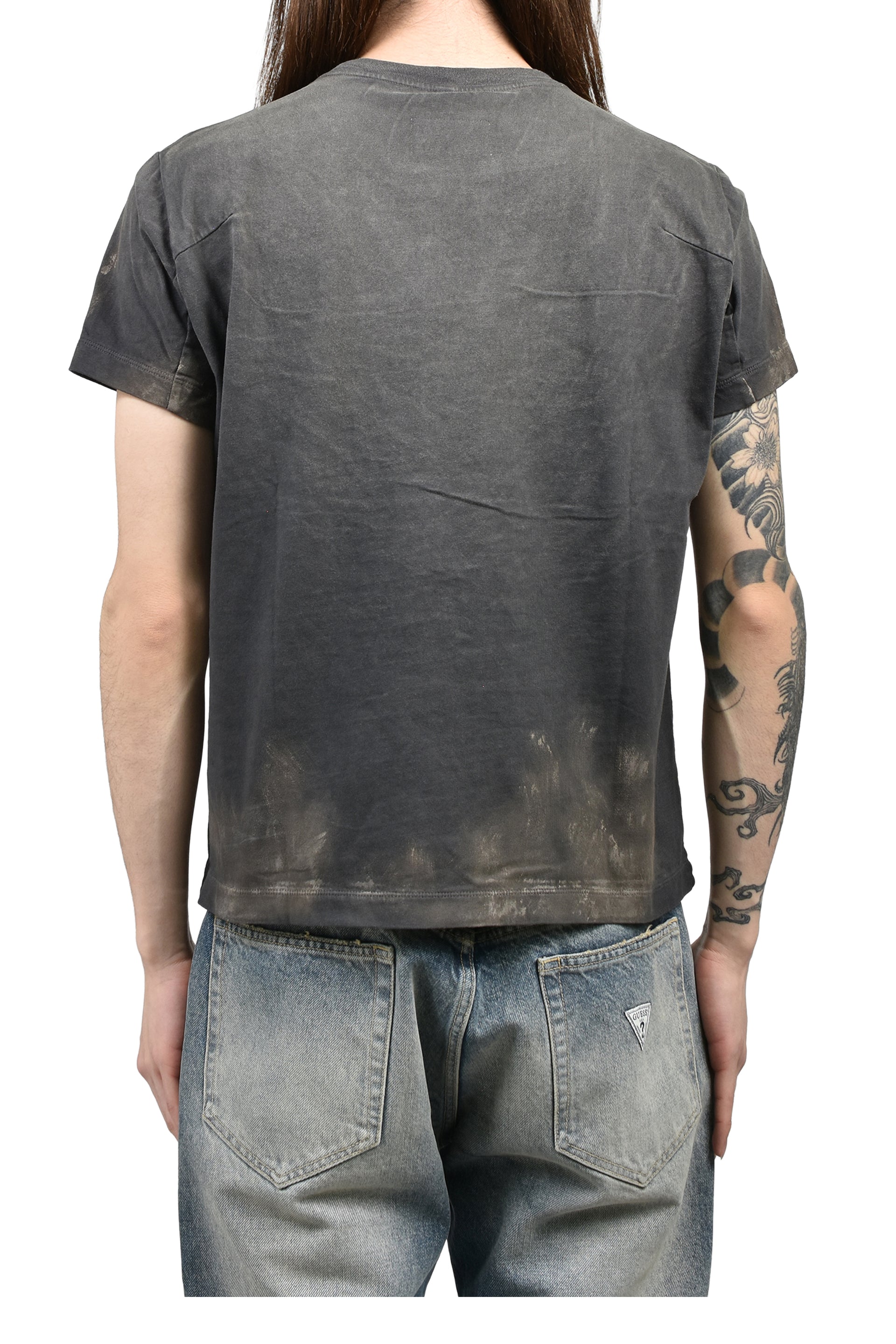 LUXUARY MUD PAINT T-SHIRT / BLK