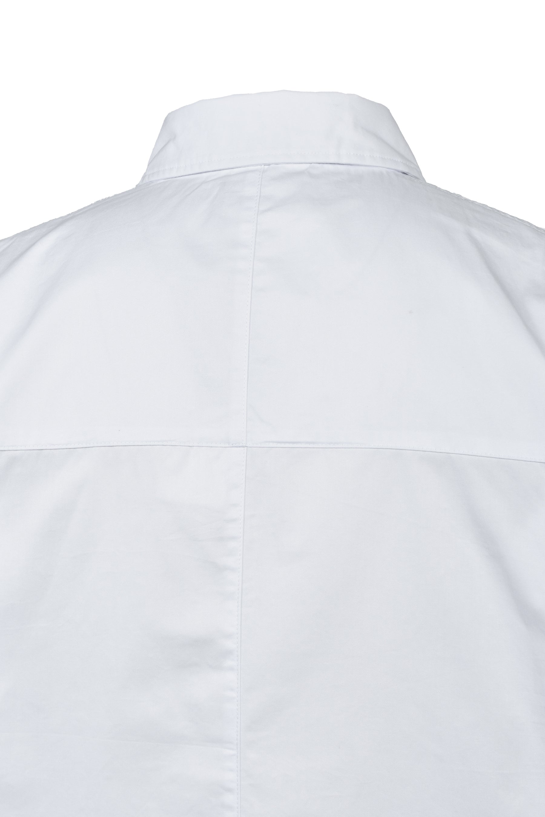 WHITE CROSS BUTTON L/S SHIRT / WHT