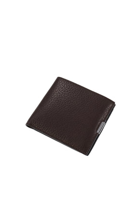 SOFT TAB BIFOLD / D.CHOCOLATE